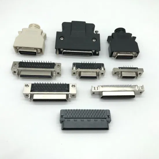 Jiln SCSI SCSI Conector tipo D de plástico completo Proveedor de fábrica Conector Io