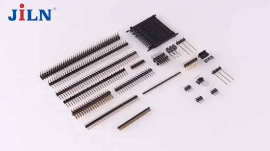 Personalización de muestra Conector de placa de encabezado de pin Tipo macho SMT Materiales personalizados Encabezados de conector electrónico de 12 pines de múltiples filas en PCBA
